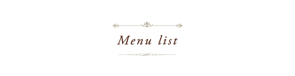 menu list